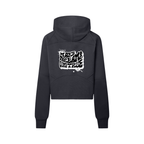 Cropped Half-Zip Hoodie