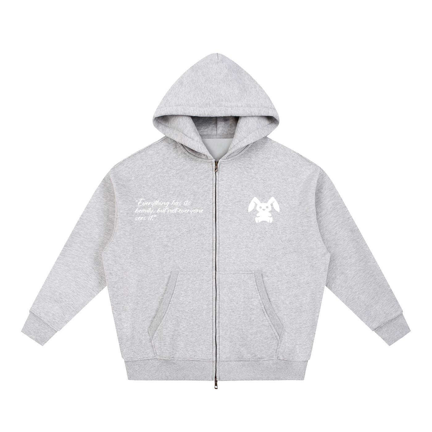 Essential Oversized Fleece Boxy Hoodie