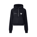 Cropped Half-Zip Hoodie