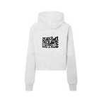 Cropped Half-Zip Hoodie