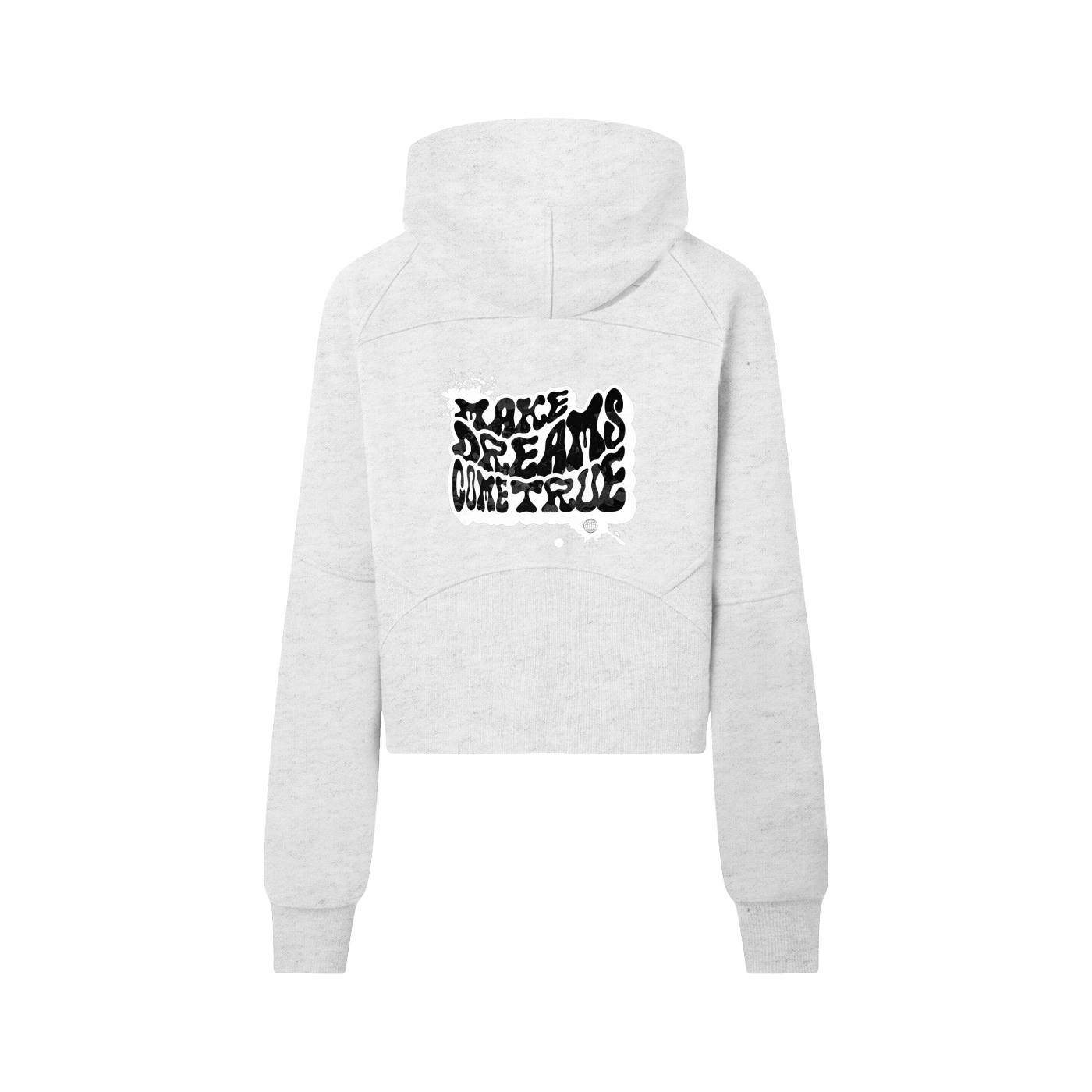 Cropped Half-Zip Hoodie